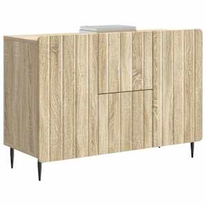 Servírovací skříň Dub sonoma 89 x 34,5 x 62 cm Kompozitní dřevo - obrázek 3
