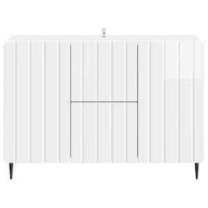 Servírovací skříň Bílá s vysokým leskem 89 x 34,5 x 62 cm - obrázek 6