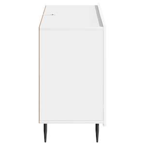 Servírovací skříň Bílá s vysokým leskem 89 x 34,5 x 62 cm - obrázek 7