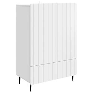 Servírovací skříň Bílá 66 x 34,5 x 97 cm Kompozitní dřevo - obrázek 2