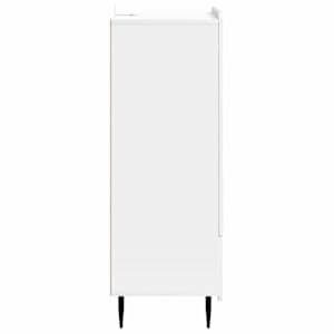 Servírovací skříň Bílá s vysokým leskem 66 x 34,5 x 97 cm - obrázek 6