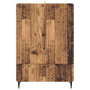 Servírovací skříň se zásuvkou Staré dřevo 66 x 34,5 x 97 cm - obrázek 5