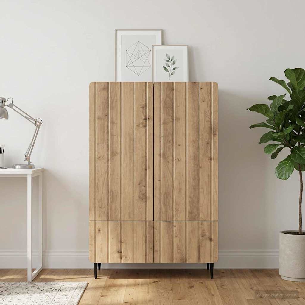 Kõide sahtliga Artisan tamm 66 x 34,5 x 97 cm Tehispuit