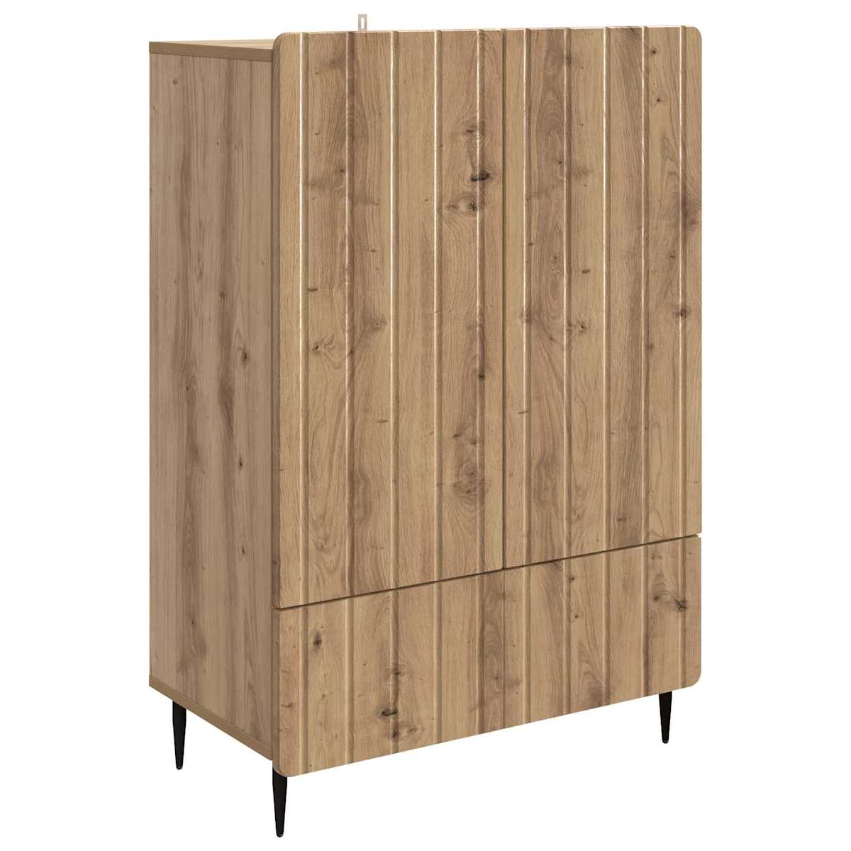 Sideboard 66 x 34,5 x 97 cm Konstrueret træ - Billede 2
