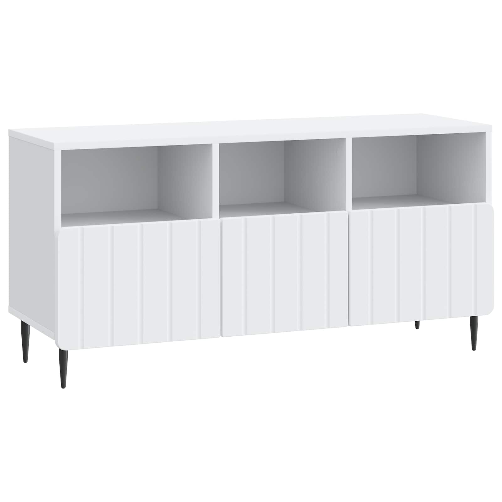 vidaXL Cabinet TV cu sertar Alb 102 x 34,5 x 50 cm Lemn prelucrat