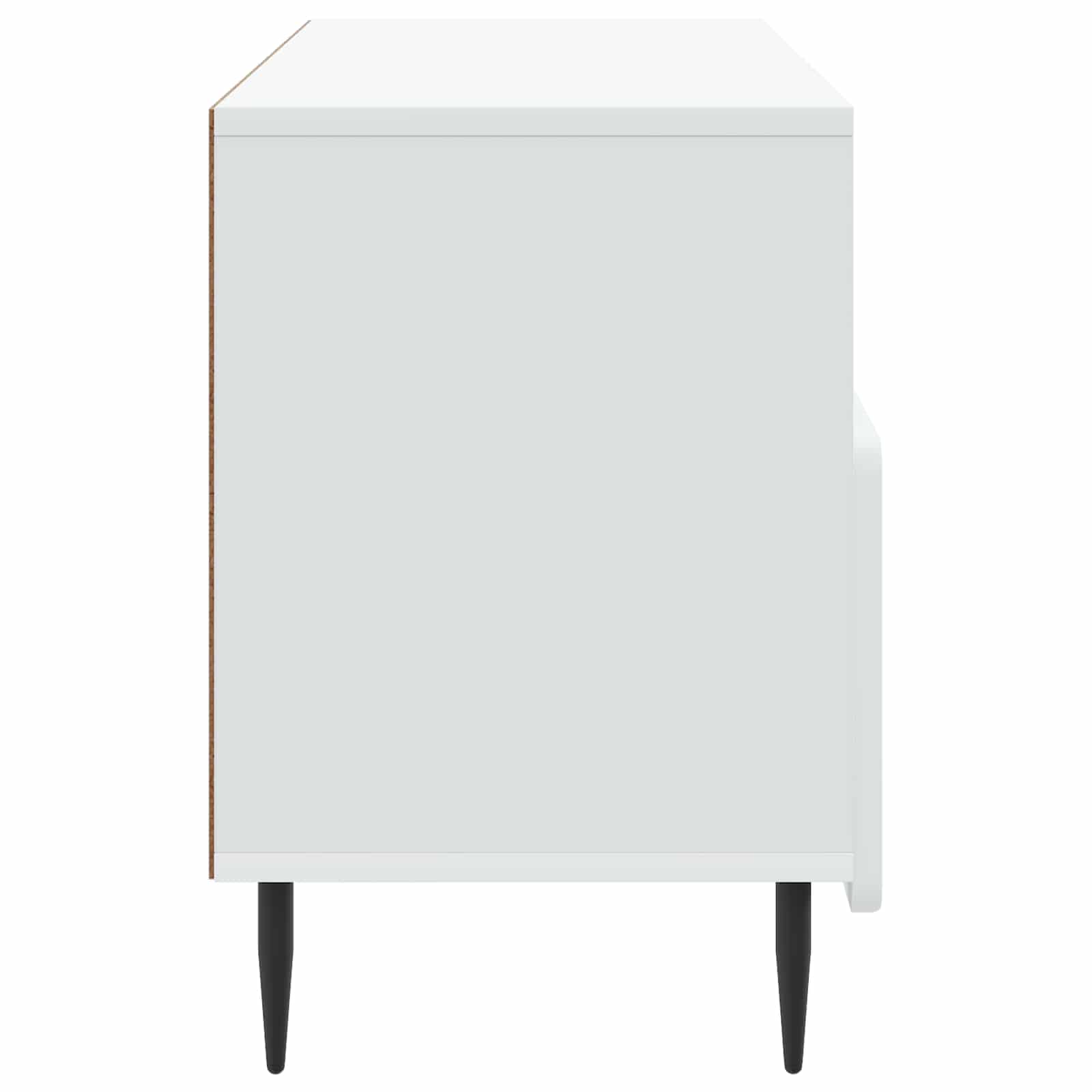 Ντουλάπι TV Λευκό 102 x 34,5 x 50 εκ. Επεξεργασμένο Ξύλο - Image 5