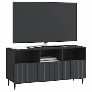 Televizní skříň Černá 102 x 34,5 x 50 cm Kompozitní dřevo - obrázek 3