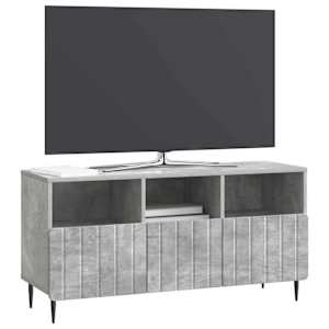 Televizní skříň se zásuvkou Betonově šedá 102 x 34,5 x 50 cm - obrázek 3