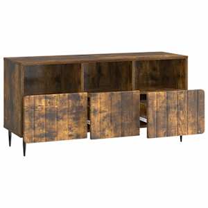Televizní skříň Kouřový dub 102 x 34,5 x 50 cm Kompozitní dřevo - obrázek 3