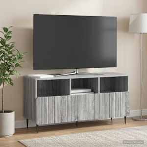 TV omarica Siva Sonoma 102 x 34,5 x 50 cm Inženirski les