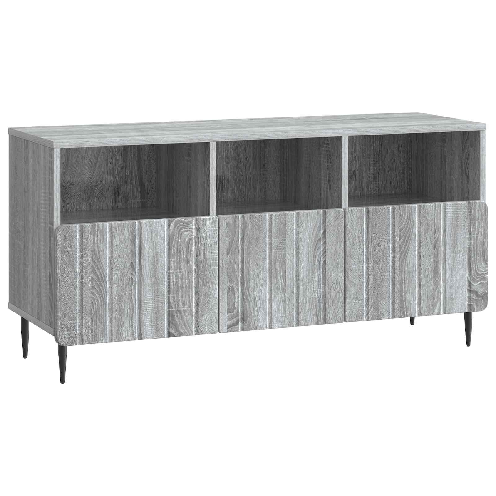 vidaXL Cabinet TV Sonoma gri 102 x 34,5 x 50 cm Lemn prelucrat
