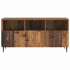 Televizní skříň Staré dřevo 102 x 34,5 x 50 cm Kompozitní dřevo - obrázek 4