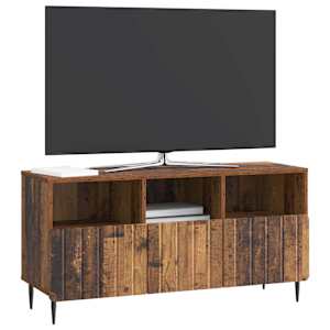 Televizní skříň Staré dřevo 102 x 34,5 x 50 cm Kompozitní dřevo - obrázek 2