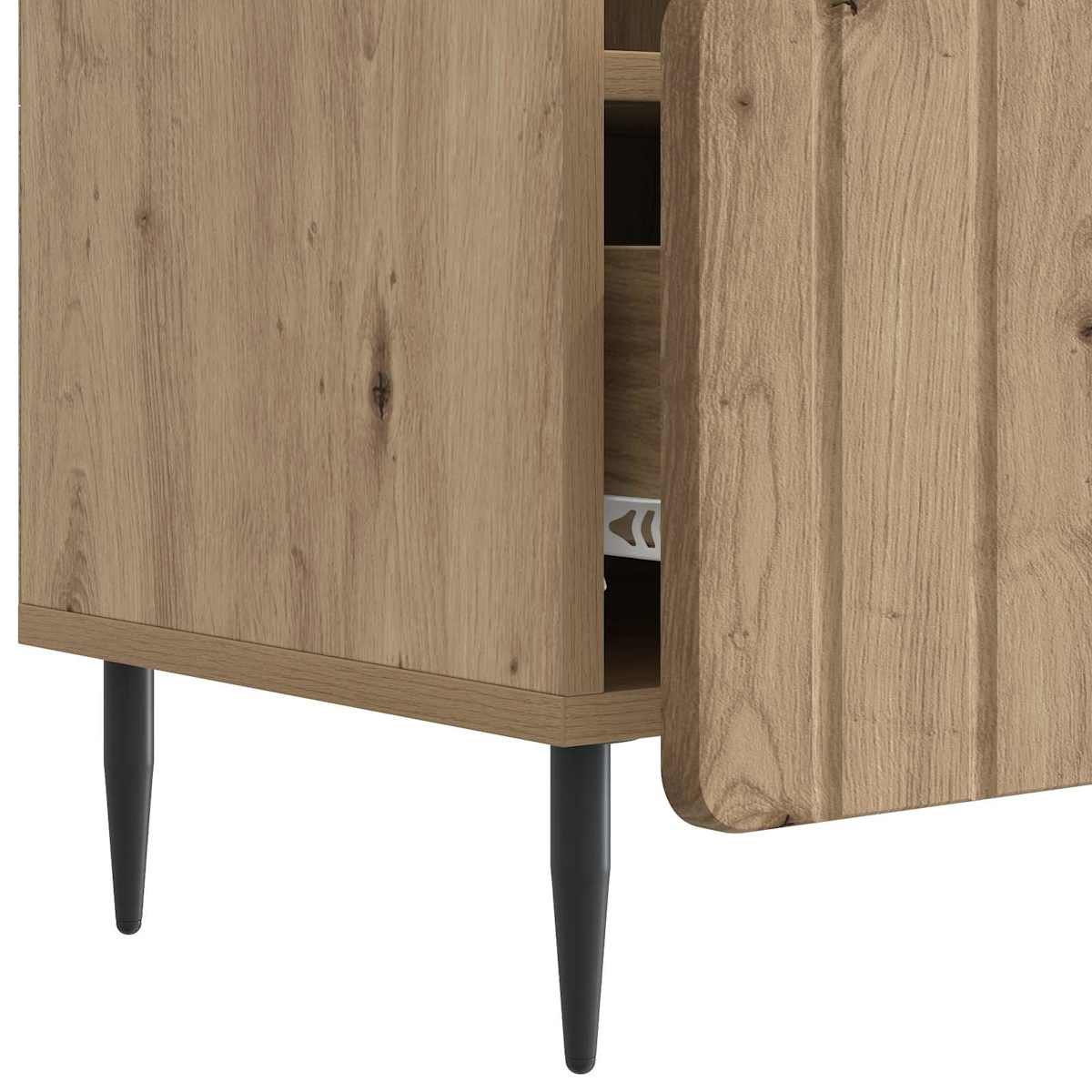 TV-skab 102 x 34,5 x 50 cm Konstrueret træ - Billede 8