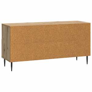 Televizní skříň 102 x 34,5 x 50 cm Dub artisan Kompozitní dřevo - obrázek 8
