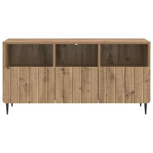 Televizní skříň 102 x 34,5 x 50 cm Dub artisan Kompozitní dřevo - obrázek 6