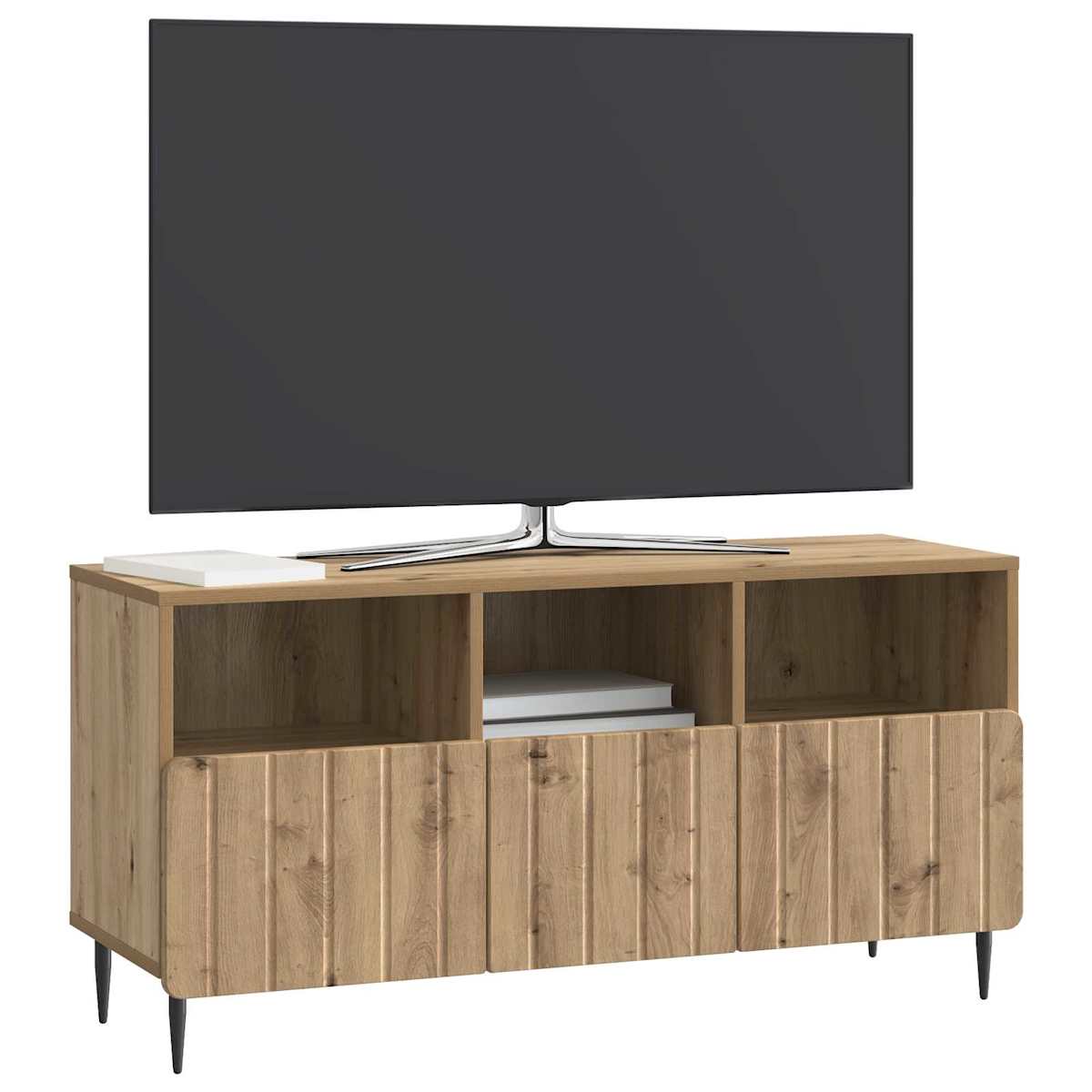 TV-skab 102 x 34,5 x 50 cm Konstrueret træ - Billede 3