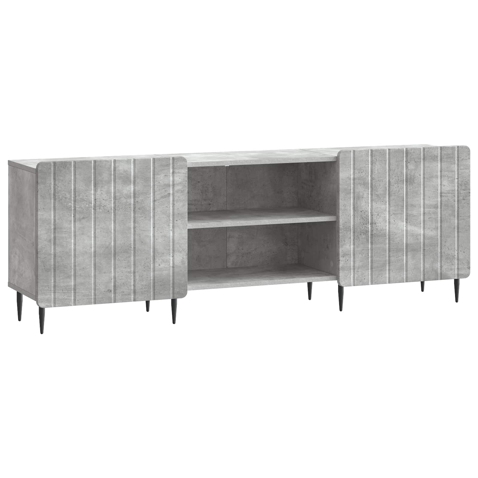 vidaXL Cabinet TV Gri Beton 150 x 31 x 52 cm Lemn prelucrat