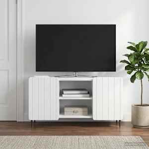 TV omarica Bela 102 x 34,5 x 52 cm Inženirski les