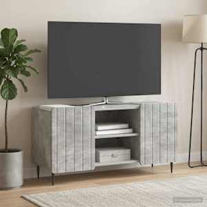 TV omarica Betonsko siva 102 x 34,5 x 52 cm Inženirski les