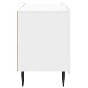 Televizní skříň Bílá s vysokým leskem 102 x 34,5 x 52 cm - obrázek 7