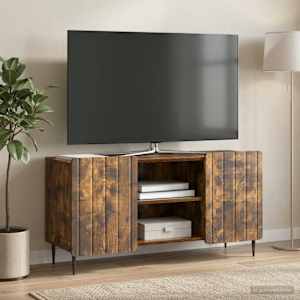 TV omarica Dimljen hrast 102 x 34,5 x 52 cm Inženirski les
