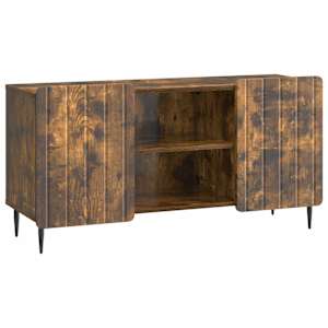 Televizní skříň Kouřový dub 102 x 34,5 x 52 cm Kompozitní dřevo - obrázek 2