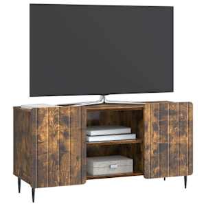 Televizní skříň Kouřový dub 102 x 34,5 x 52 cm Kompozitní dřevo - obrázek 3