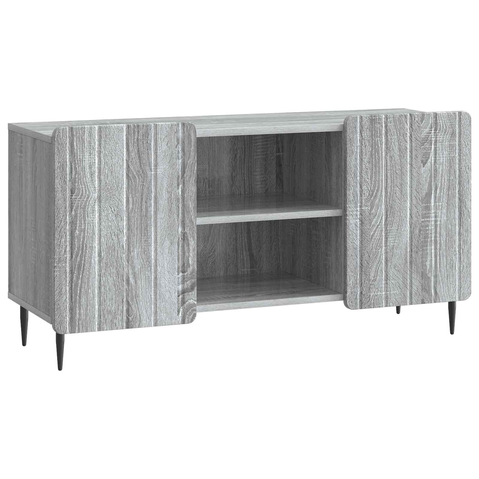 vidaXL Cabinet TV Sonoma gri 102 x 34,5 x 52 cm Lemn prelucrat