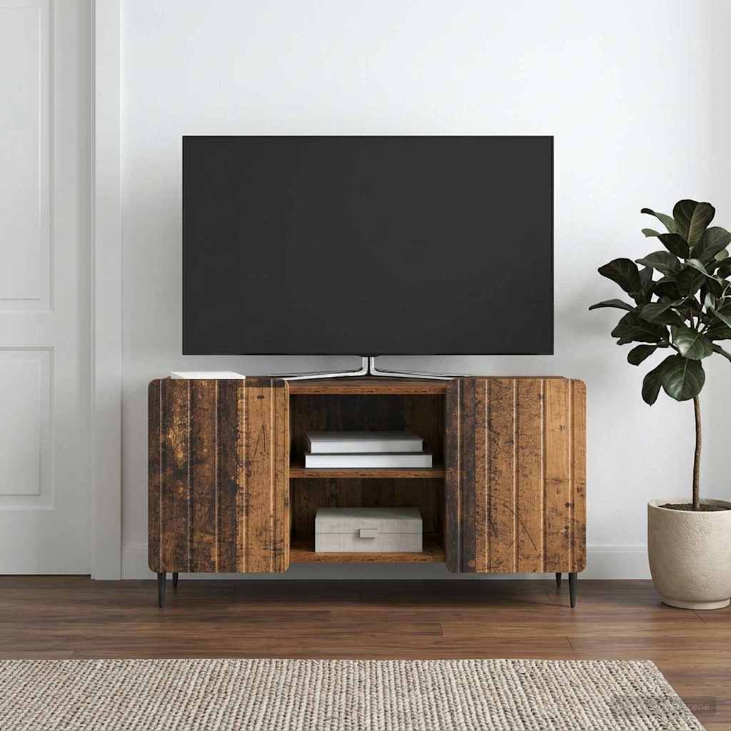 TV-kaappi Vanha puu 102 x 34,5 x 52 cm Tekninen puu