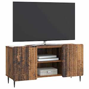 Televizní skříň Staré dřevo 102 x 34,5 x 52 cm Kompozitní dřevo - obrázek 3
