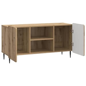 Televizní skříň 102 x 34,5 x 52 cm Dub artisan Kompozitní dřevo - obrázek 5