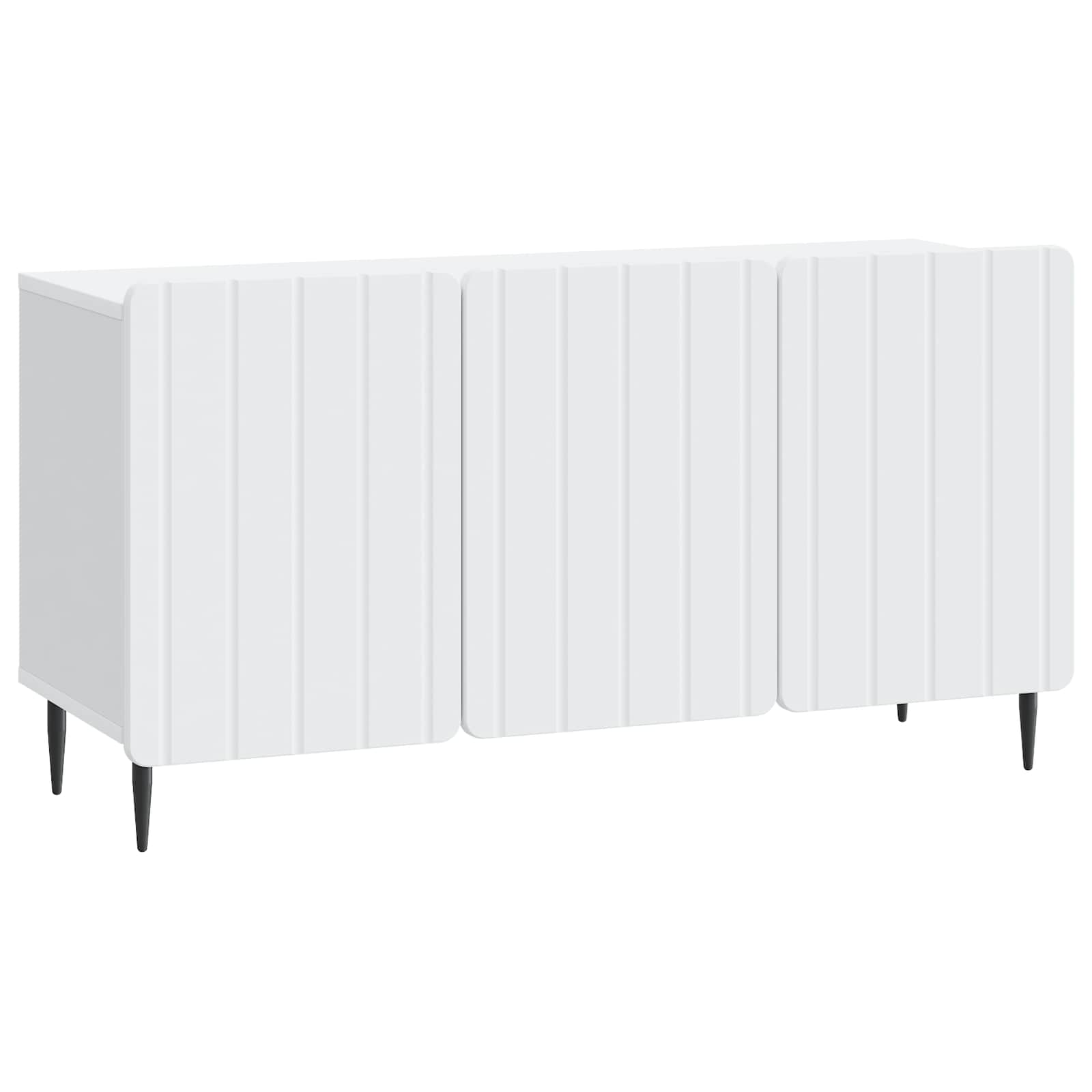 Ντουλάπι TV Λευκό 99 x 34,5 x 52 cm Επεξεργασμένο Ξύλο