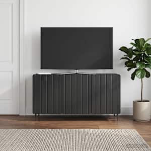 TV omarica Črna 99 x 34,5 x 52 cm Inženirski les
