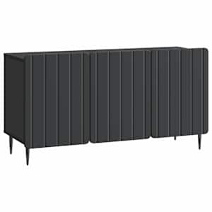 TV omarica Črna 99 x 34,5 x 52 cm Inženirski les