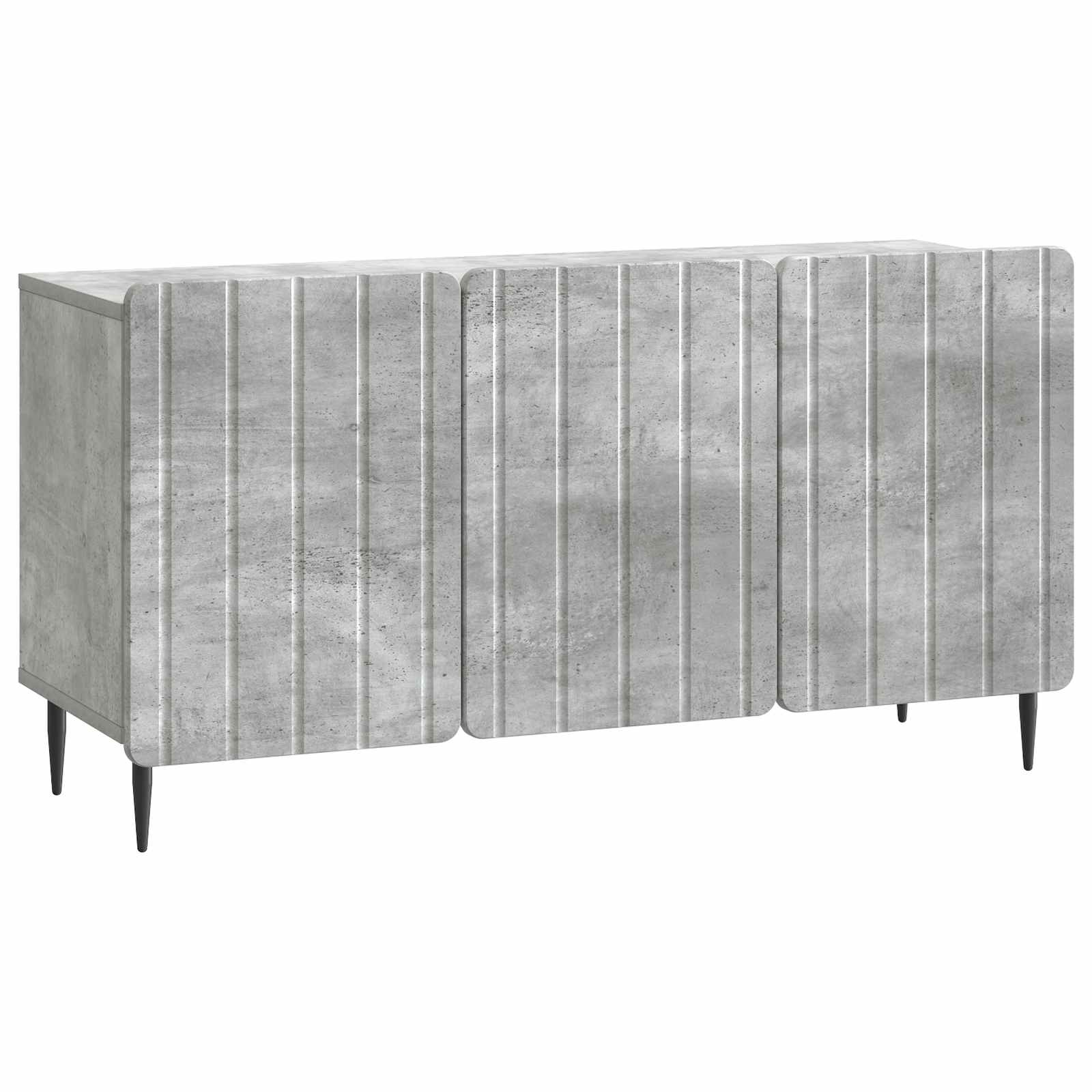 vidaXL Cabinet TV Gri Beton 99 x 34,5 x 52 cm Lemn prelucrat