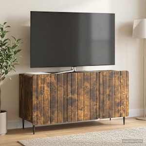 TV omarica Dimljen hrast 99 x 34,5 x 52 cm Inženirski les