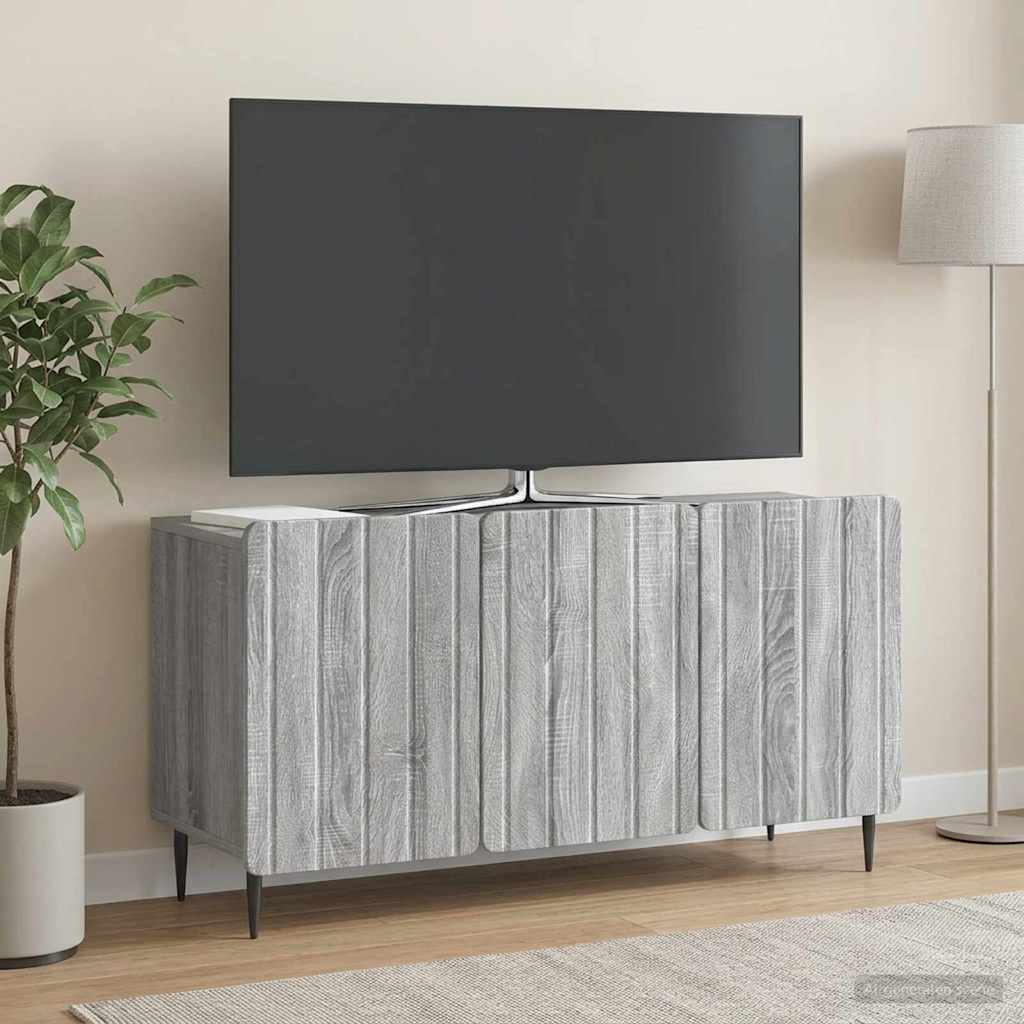TV omarica Siva Sonoma 99 x 34,5 x 52 cm Inženirski les