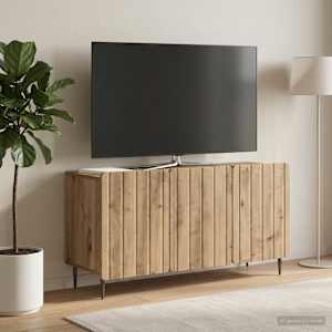 TV omarica Artisan hrast 99 x 34,5 x 52 cm Inženirski les