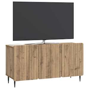 Televizní skříň 99 x 34,5 x 52 cm Dub artisan Kompozitní dřevo - obrázek 3