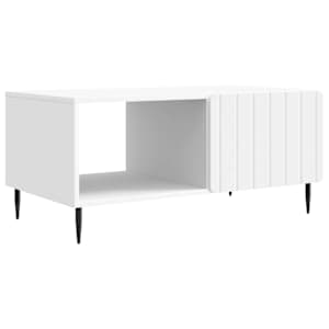 vidaXL Kohvilaud Valge 90 x 50 x 40 cm Tehispuit