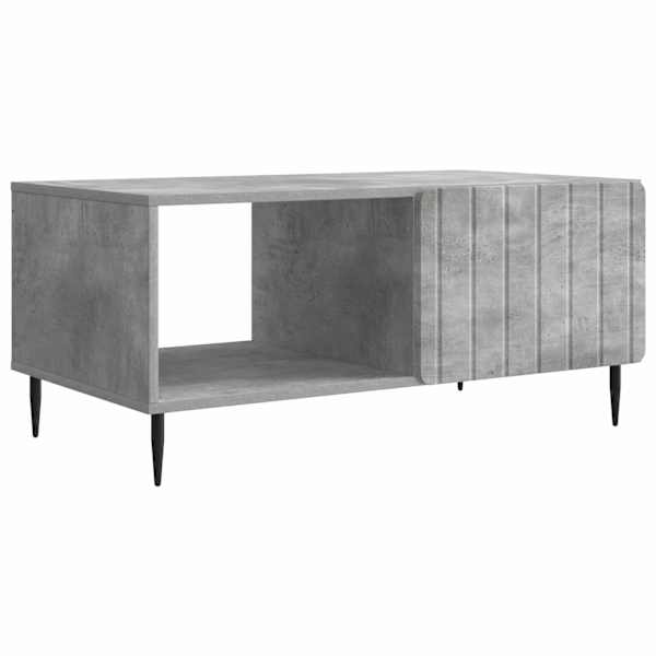 vidaXL Kohvilaud Betoonhall 90 x 50 x 40 cm Tehispuit