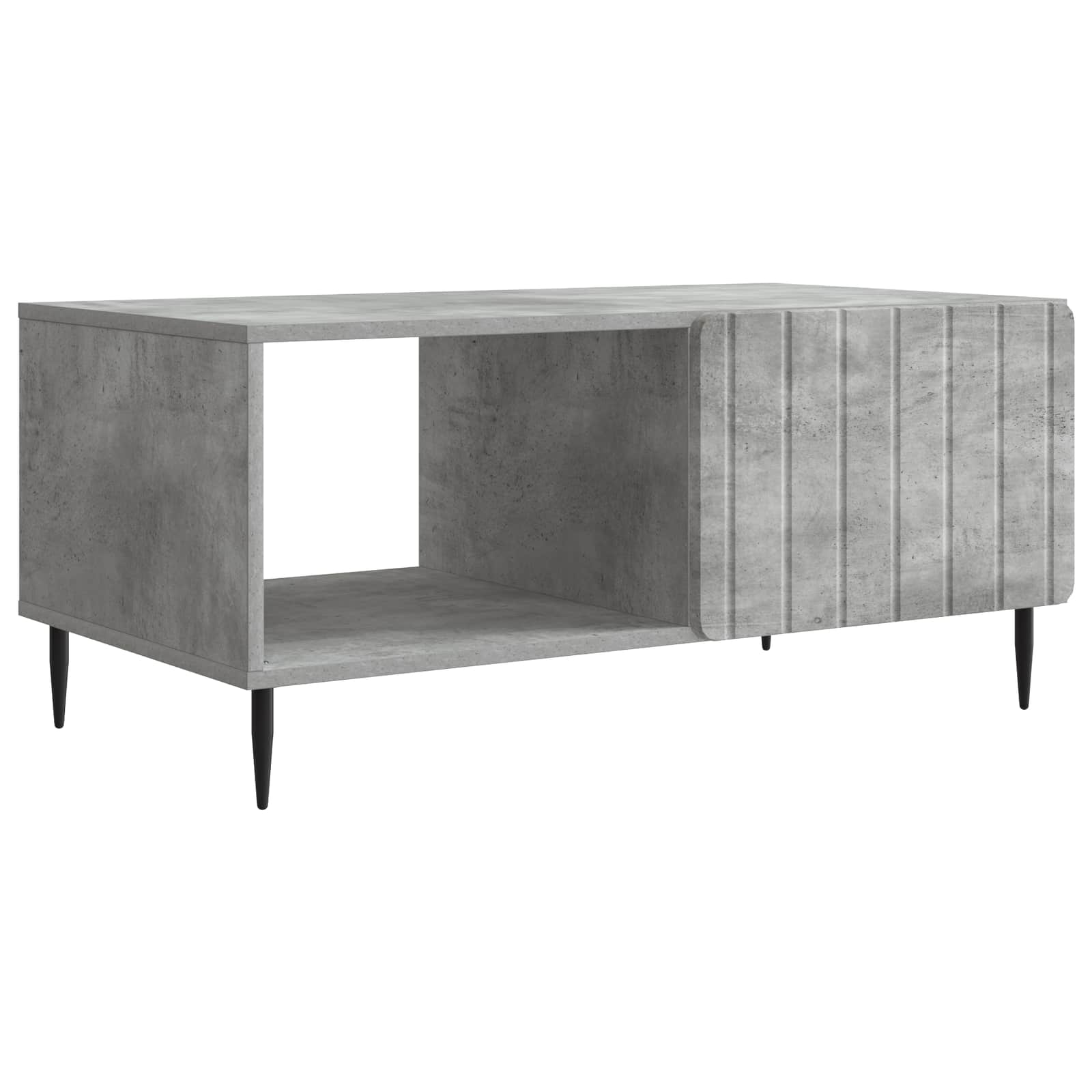 vidaXL Masă de cafea Gri Beton 90 x 50 x 40 cm Lemn prelucrat