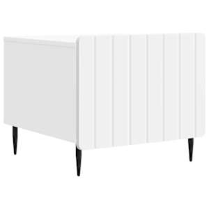 vidaXL Kohvilaud sahtliga Valge 49 x 50 x 42 cm Tehispuit