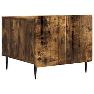 vidaXL Kohvilaud sahtliga Suitsutatud tamm 49 x 50 x 42 cm Tehispuit