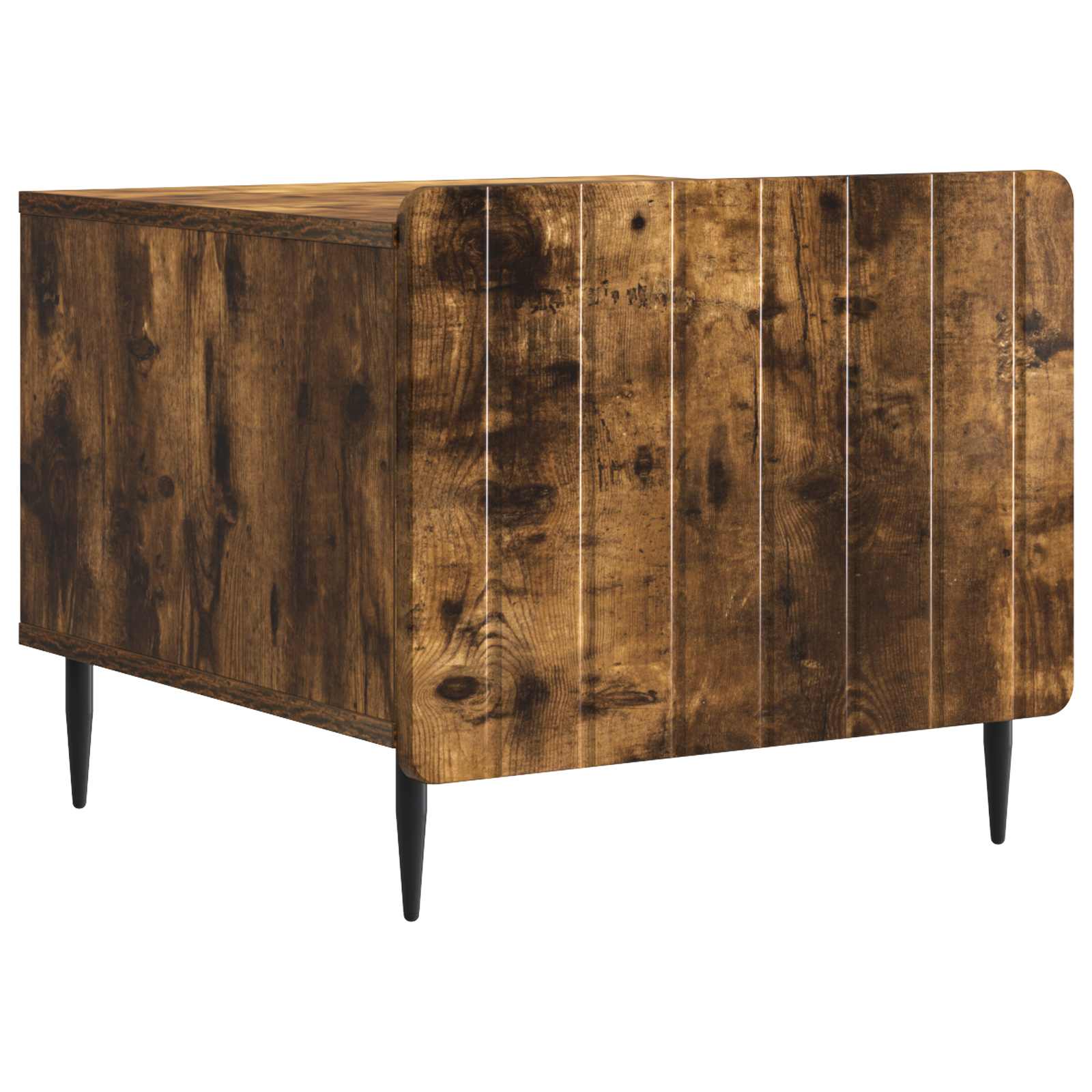 vidaXL Masă de cafea Stejar fumuriu 49 x 50 x 42 cm Lemn prelucrat