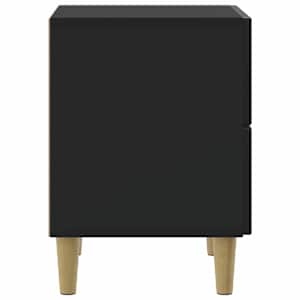 Noční skříňka 2 pcs Černá 43 x 34,5 x 48 cm Kompozitní dřevo - obrázek 6