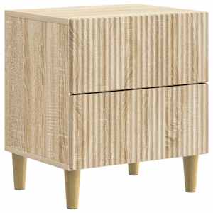 Nočna omarica Sonoma hrast 43 x 34,5 x 48 cm Inženirski les