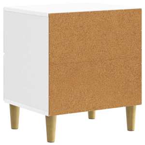 Noční skříňka 2 pcs Bílá s vysokým leskem 43 x 34,5 x 48 cm - obrázek 9