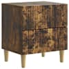 vidaXL &Ouml;&ouml;lambi kapp Suitsutatud tamm 43 x 34,5 x 48 cm Tehispuit